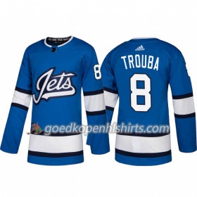 Winnipeg Jets Jacob Trouba 8 Adidas 2018-2019 Alternate Authentic Shirt - Mannen